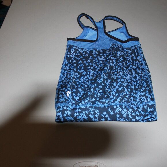 Blue & Black Ivivva Tank Top Size 6 - Picture 3 of 3